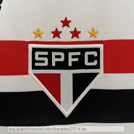 Nuevo Tailandia 1ª Camiseta São Paulo 24/25 Blanco Baratas